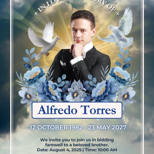 Full Color Obituary Design