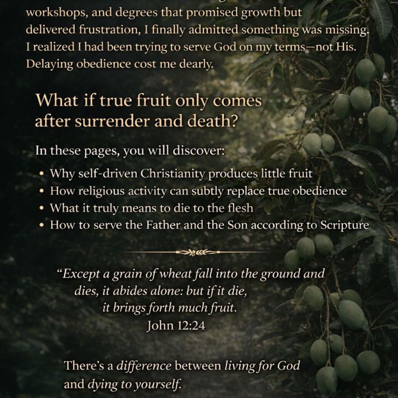 Don't Teach Me How to Live. Teach Me How to Die.