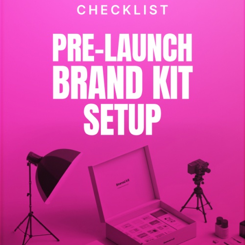 Pre-Launch Brand Kit Setup