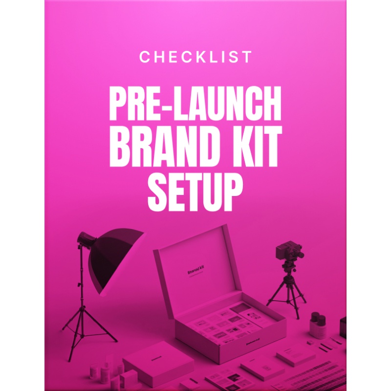 Pre-Launch Brand Kit Setup