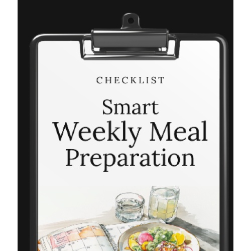 Smart Weekly Meal Preparation