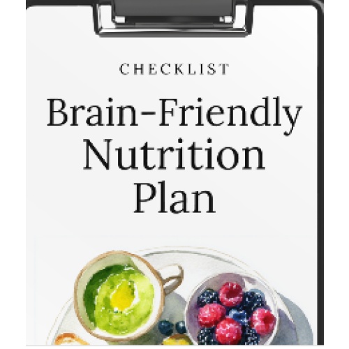 Brain-Friendly Nutrition Plan