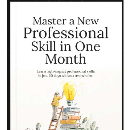 Master a New Professional Skill in One Month