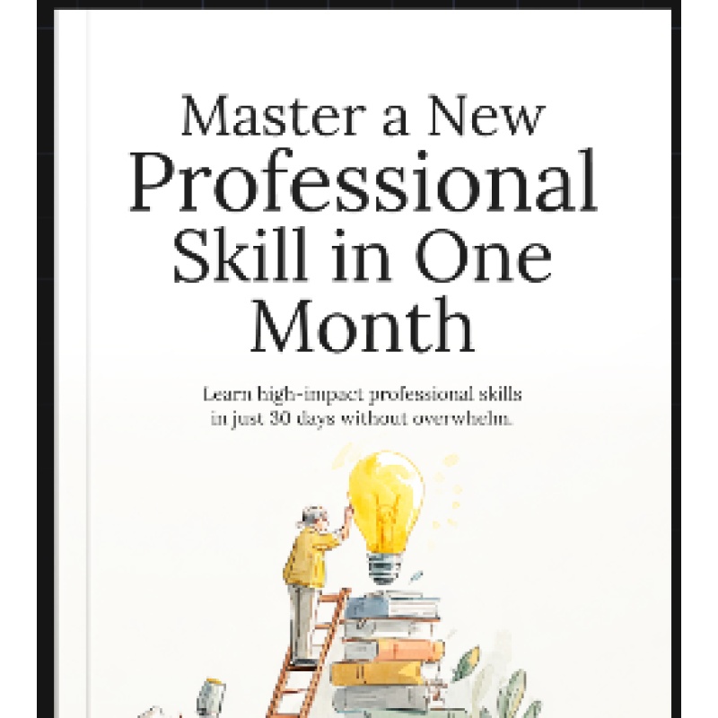 Master a New Professional Skill in One Month